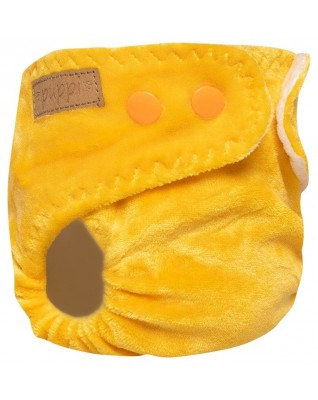 "Late Fall" Pocket Fitted Diaper - NB