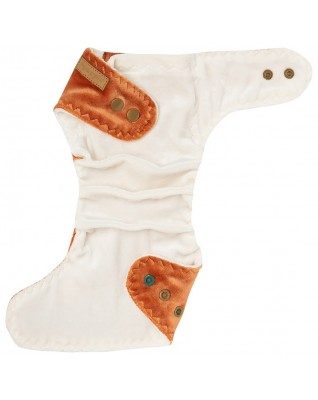 "Teddy Bear" fitted diaper