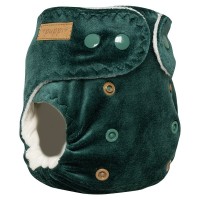 "Emerald" Pocket Fitted Diaper - MOS