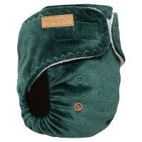 "Emerald" Pocket Fitted Diaper - MOS