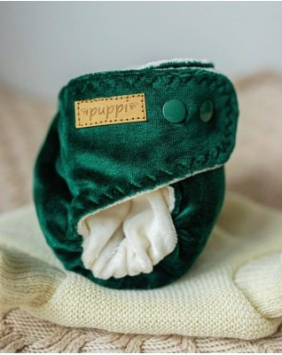 "Emerald" Fitted Pocket Diaper - NB