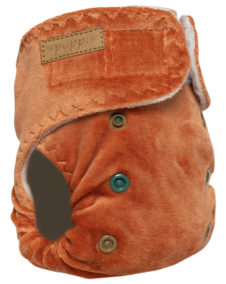 "Teddy Bear" Pocket Fitted Diaper - MOS