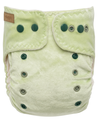 "Chilling Mint" fitted pocket diaper