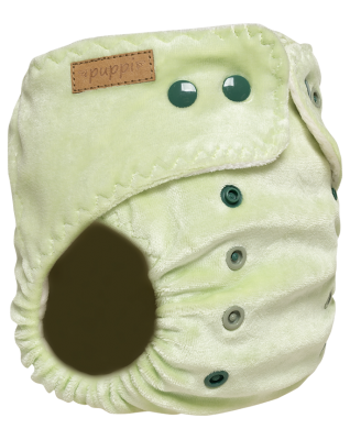 "Chilling Mint" fitted pocket diaper