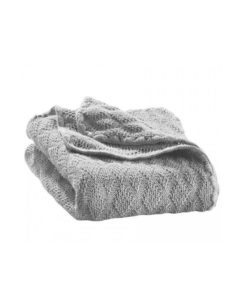 Merino Wool Knitted Blanket