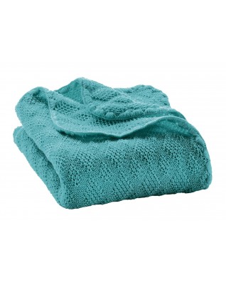 Merino Wool Knitted Blanket